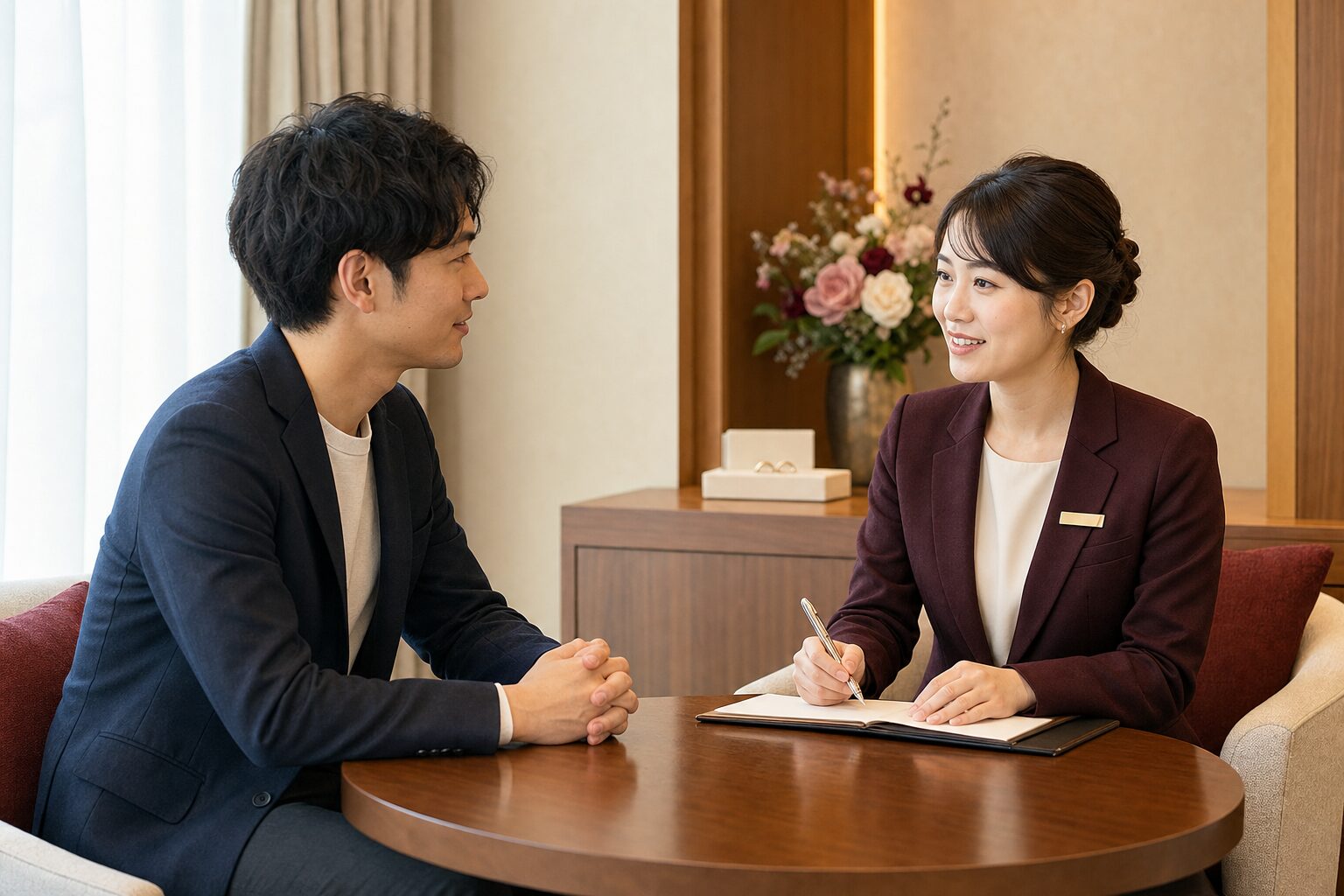 IBJメンバーズの婚活相談イメージ